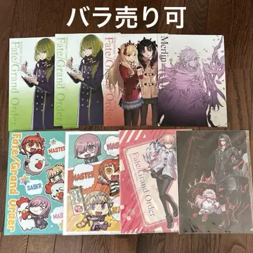 FGO 클리어 파일 로손 콜라보 묶음 판매