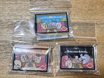 [ 새상품 ] 치이카와 레스토랑 레이어 아크릴 스탠드 3개 세트