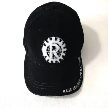 RAGE AGAINST THE MACHINE 자수 캡 블랙