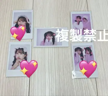 Piki 프린트 폴라로이드 마츠모토 카렌 타워 레코드 5매 세트