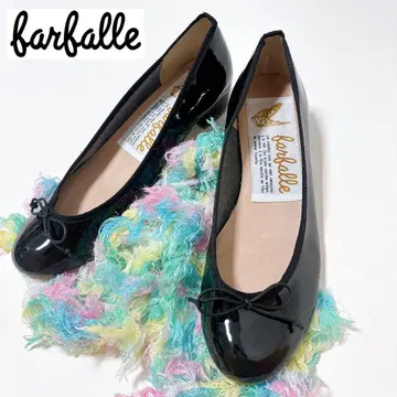 [ barballe 파르팔레 ] 에나멜 펌프스 발레 슈즈 25cm