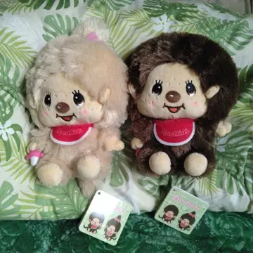 몽치치 봉제 인형 2개 세트