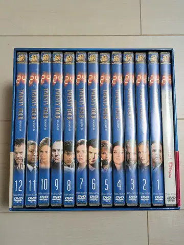 24 -TWENTY FOUR- 시즌 IV DVD 컬렉터즈 박스 한정판