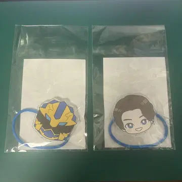 고쥬쟈 백야륙왕 고쥬레온 카오카오오카오 머리끈 2세트