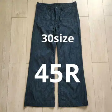45R 얇은 소재 데님 청바지 사이즈 30 45rpm