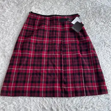 Reflect 리플렉트 새상품 체크 무늬 스커트 레드 M