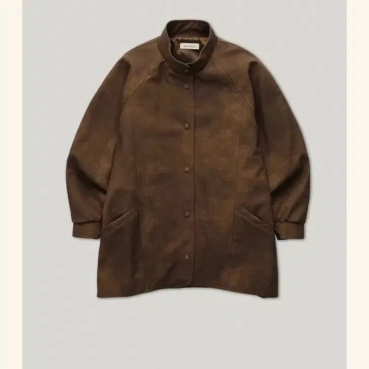 New Product) Smooth Mood Tobacco de Fraise Leather Jacket #스무드