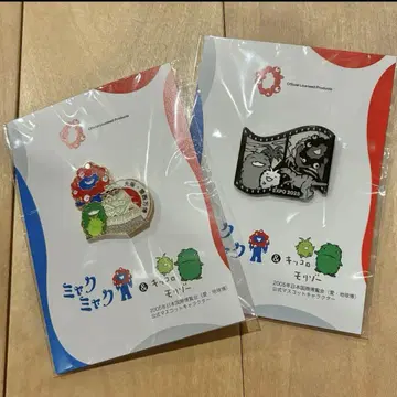 2개 세트 핀 배지 만박 미야쿠미야쿠 모리조 키코로
