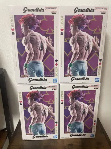 HUNTER x HUNTER Grandista 히소카 피규어 4개 미개봉