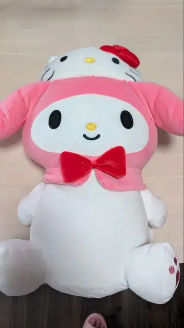 마이멜로디 헬로키티 50주년 봉제 인형 티슈 커버 시마무라