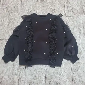 marryme 마리미 BABY PERL TULLE TOPS 맨투맨