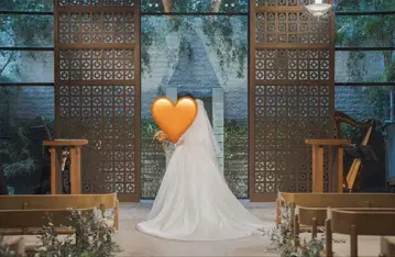 [ 결혼식 ] 웨딩 베일 / 화이트 / 개더 있음