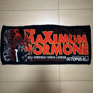 맥시멈 더 홀몬 SCREAMING UTSU PEOPLE 타월