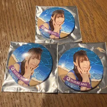 Aqours documentary 스즈키 아이나 캔뱃지