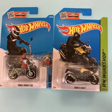 핫휠 혼다 몽키와 BMW K 1300R