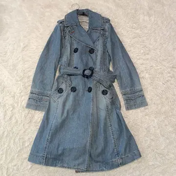 MARC JACOBS 데님 트렌치코트 아우터 4 롱