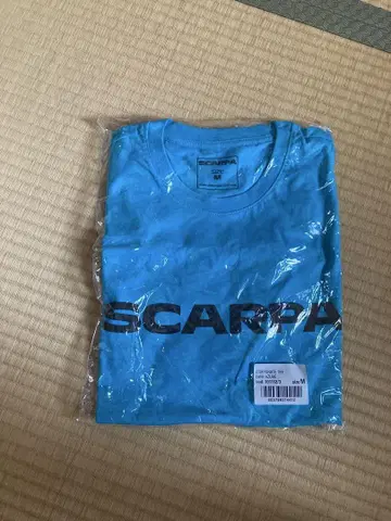 SCARPA 코퍼레이트 티셔츠 아줄 M 새상품
