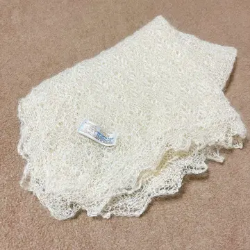 GOBI 캐시미어 100% 머플러 스톨 담요 아이보리