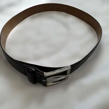 Brooks Brothers 가죽 벨트 블랙 이탈리아제