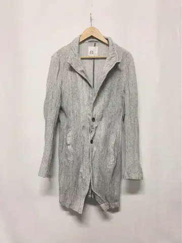 TORNADO MART 와이어 롱 가디건 주름 가공 LL 그레이