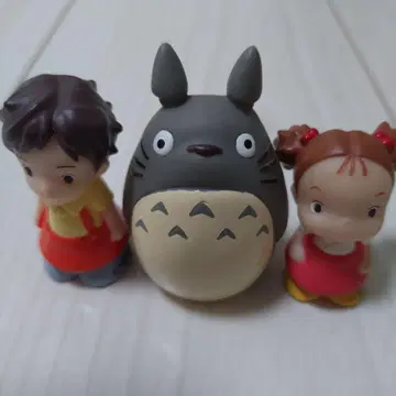 토토로 소프트 비닐 피규어 3개 세트 손가락 인형