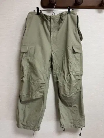 Ungrid WAIPER 별주 밀리터리 오버 팬츠 S 사이즈