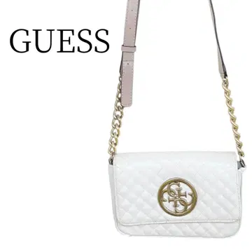 GUESS 게스 화이트 숄더백