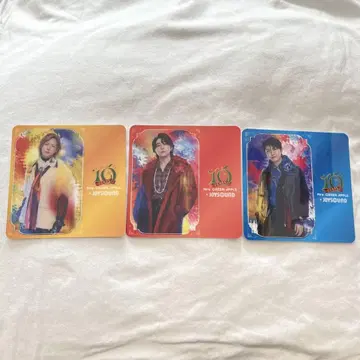 Mrs. GREEN APPLE 라운드 원 코스터 3장 세트