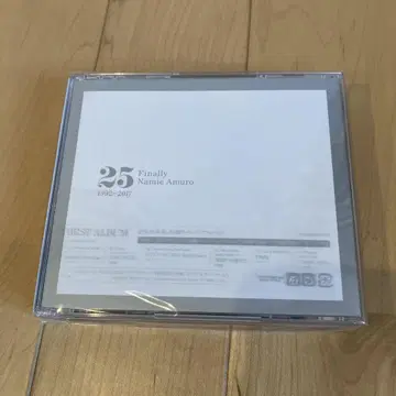 [ 미개봉 새상품 ] Finally 아무로 나미에 25주년 베스트 앨범