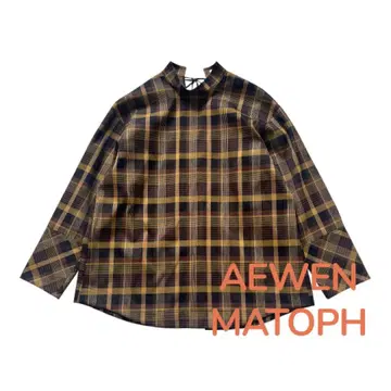 새상품급 AEWEN MATOPH 백리본 블라우스