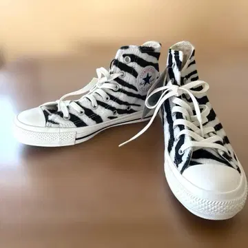 미사용 새상품 CONVERSE 컨버스 ALL STAR 제브라 퍼