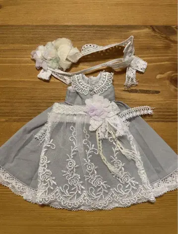 Harmonia bloom 하르모니 블루 드레스 작가 딜러 의류 1
