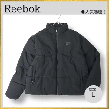 새상품급 Reebok 다운 자켓 Y2K 90s 육후 블랙 L