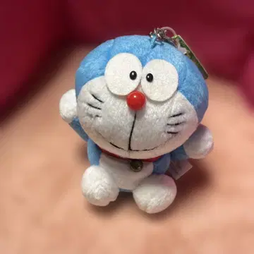 레트로 도라에몽 봉제 인형 부르부르 키링
