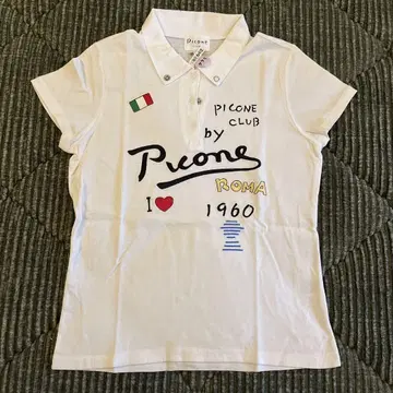 Picone CLUB 화이트 피케 셔츠