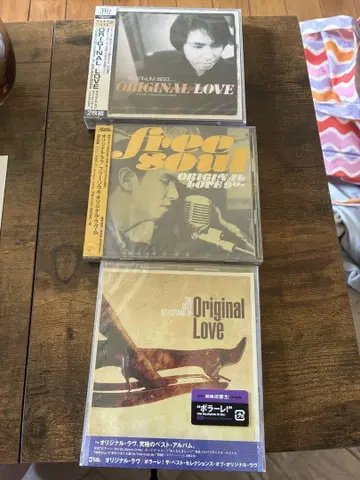 ORIGINAL LOVE 3장 세트 미개봉