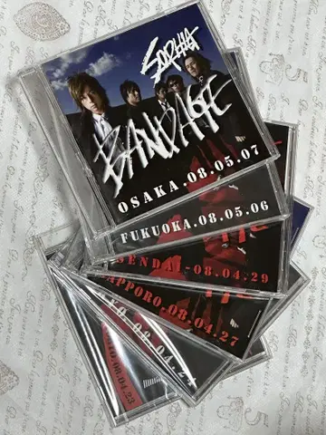 [ sophia ] BANPAGE 라이브 CD 세트 5매조