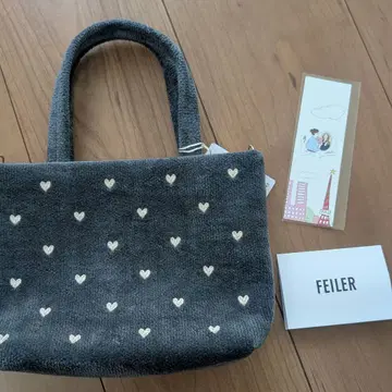 FEILER 라브라리 하트 백 L/LRH-257149 그레이