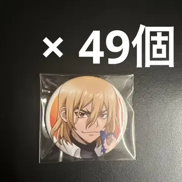Dr.STONE 순수 다방풍 카페 AMOCAFE 캔뱃지 류수이 49개