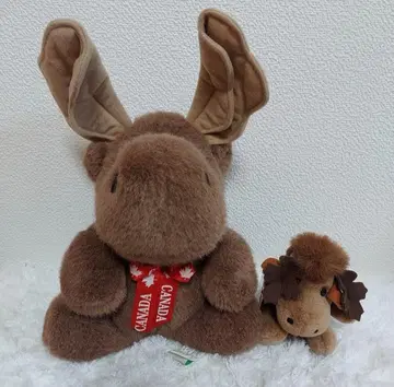 캐나다 무스 봉제 인형 2세트