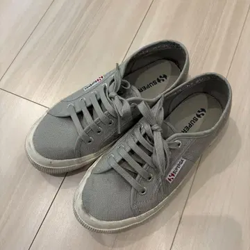 SUPERGA 그레이 스니커즈 22.5cm