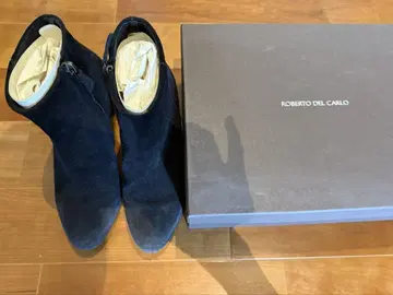 ROBERTO DEL CARLO 스웨이드 부티