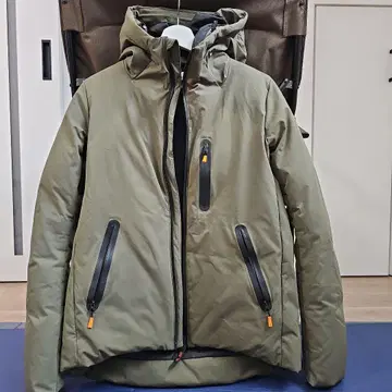 BEANS DESIGN 올리브 다운 자켓 M