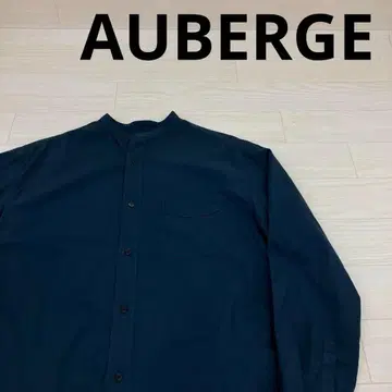AUBERGE 오베르쥬 긴팔 밴드 카라 셔츠