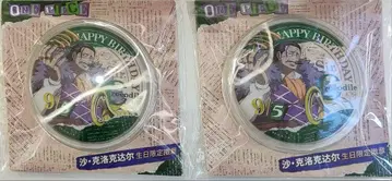 무기와라 스토어 중국 캔뱃지 2점 크로커다일