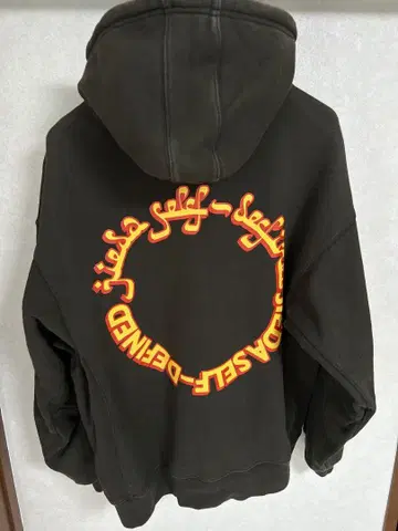 JieDa CIRCLE HOODIE 서클 프린트 후드티 L 사이즈