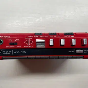 Sony 워크맨 Walkman WM-F55 레드 (정상작동품) | 브랜드 중고거래