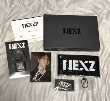 NEXZ 팬클럽 가입 혜택 휴이 친필 사인 트레이딩 카드