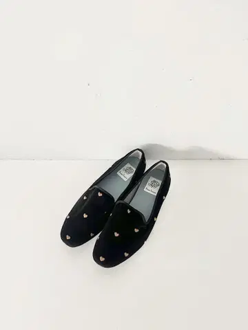 [ 미사용 ] Emma Francis 플랫 오페라 슈즈 블랙