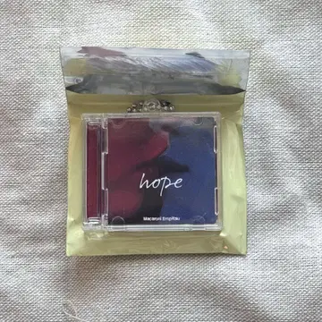 마카로니 연필 CD풍 키링 hope